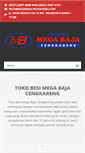 Mobile Screenshot of megabajacengkareng.com
