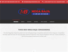Tablet Screenshot of megabajacengkareng.com